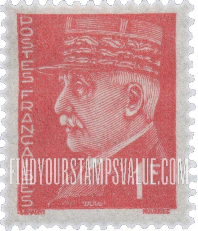 FindYourStampsValue: Marshal Pétain