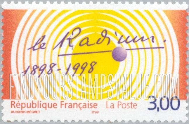 FindYourStampsValue: Discovery of Radium, Centennial, ZOE Reactor, 50th Anniversary