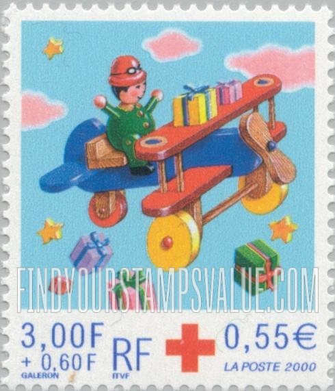 FindYourStampsValue: SEMI-POSTAL - Toy Airplane