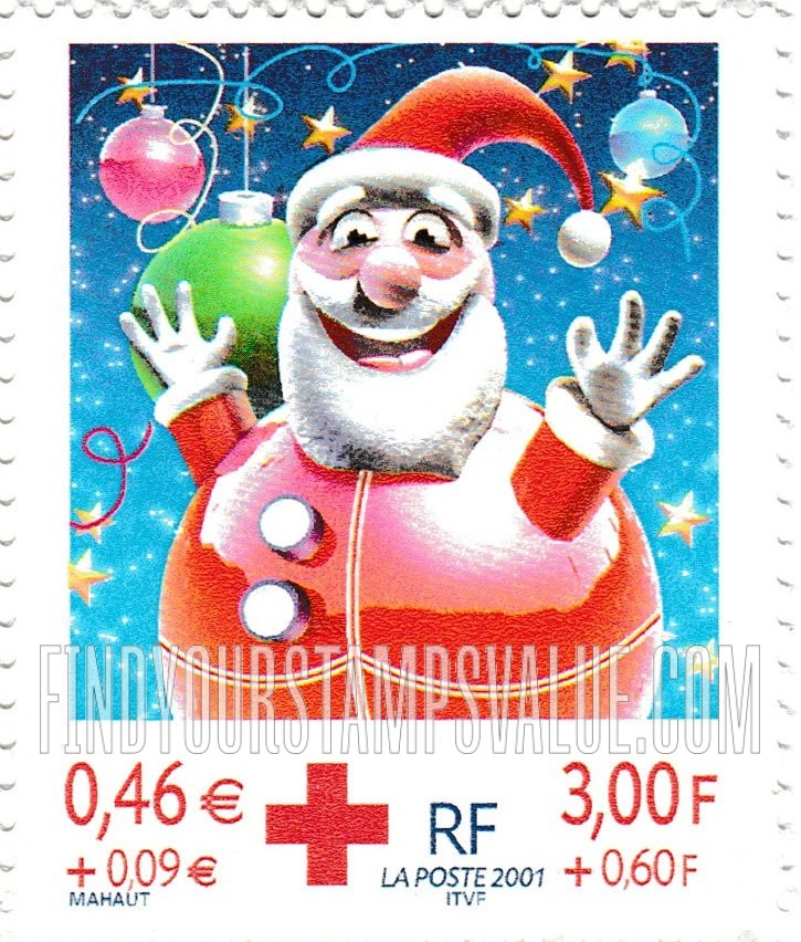 FindYourStampsValue: SEMI-POSTAL - Santa Claus and Tree Ornaments
