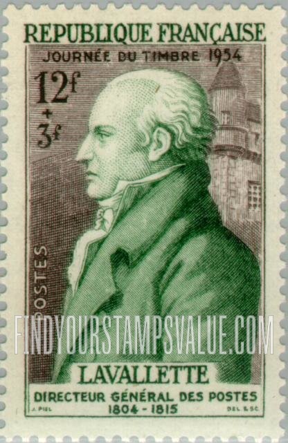 FindYourStampsValue: SEMI-POSTAL - Count Antoine de La Vallette
