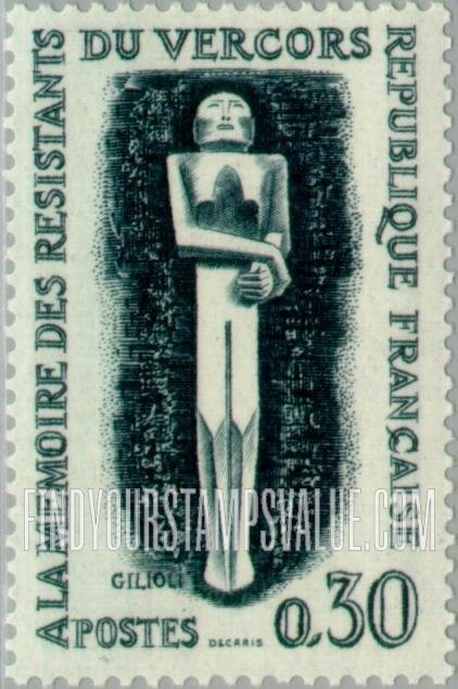 FindYourStampsValue: Resistance Heroes’ Monument, Vercors