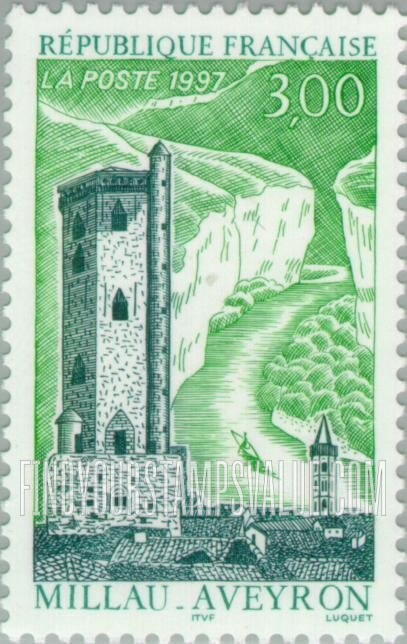 FindYourStampsValue: Tourism Series: Millau