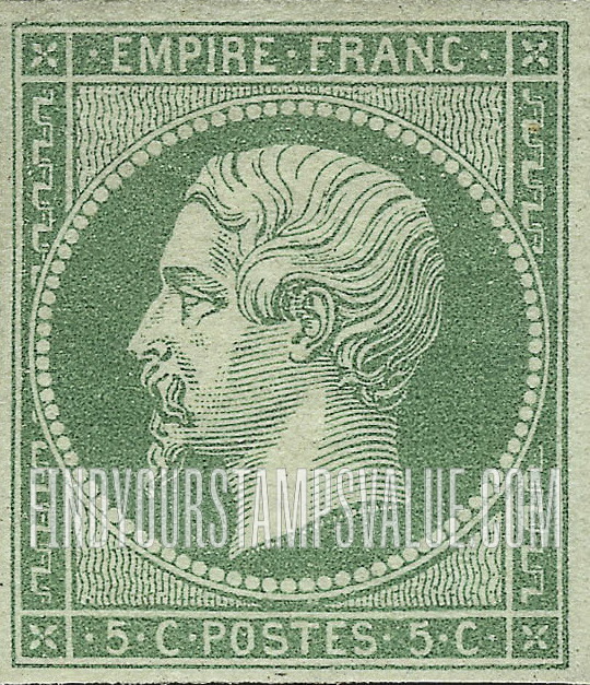 FindYourStampsValue: Emperor Napoleon III