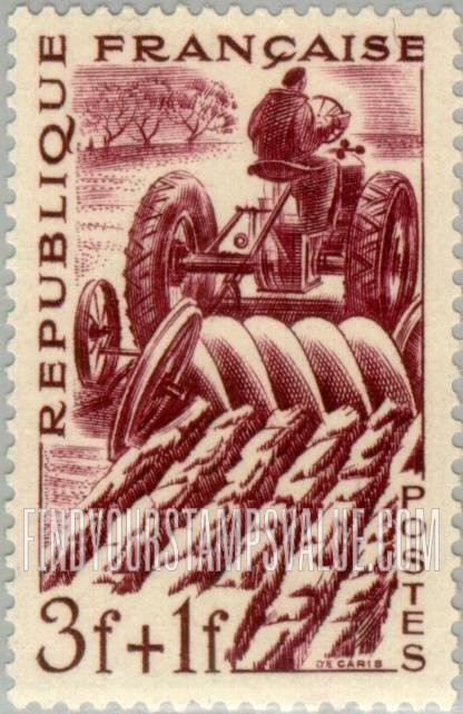 FindYourStampsValue: SEMI-POSTAL - Farmer