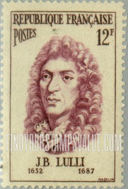 FindYourStampsValue: J. B. Lully