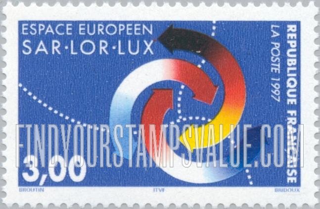 FindYourStampsValue: Saar-Lorraine-Luxembourg Summit
