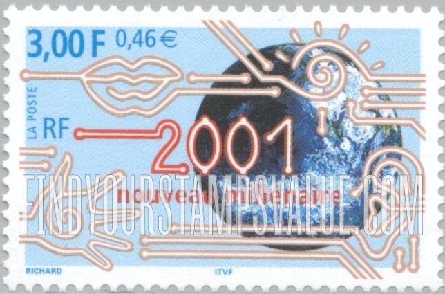 FindYourStampsValue: 2001, Start of New Millennium