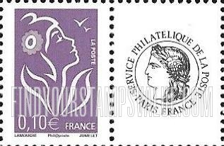 FindYourStampsValue: Marianne Type of 2005