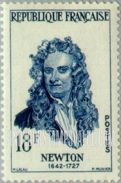 FindYourStampsValue: Isaac Newton