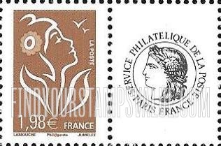 FindYourStampsValue: Marianne Type of 2005
