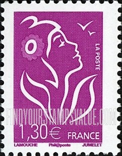 FindYourStampsValue: Marianne Type of 2005