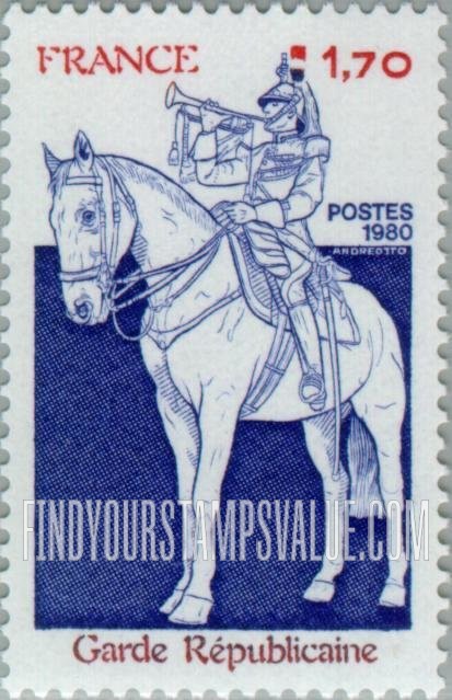 FindYourStampsValue: Guardsman