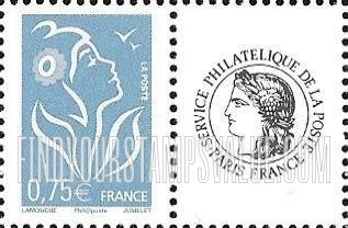 FindYourStampsValue: Marianne Type of 2005
