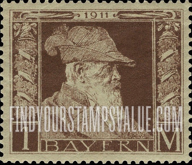FindYourStampsValue: Prince Regent Luitpold