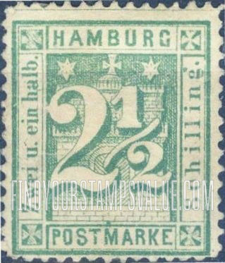 FindYourStampsValue: Value Numeral on Arms