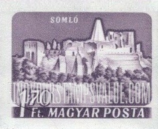 FindYourStampsValue: Castles: Somlo