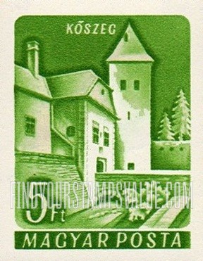 FindYourStampsValue: Castles: Koszeg, vertical
