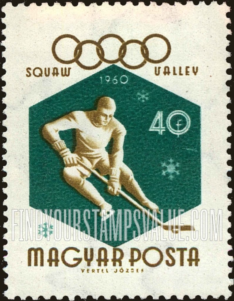 FindYourStampsValue: Sports: Ice hockey player