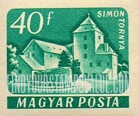 FindYourStampsValue: Castle Type of 1960: Simon Tornya