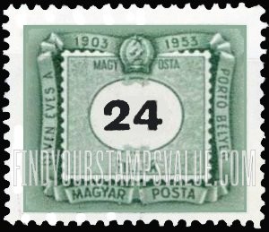 FindYourStampsValue: POSTAGE DUE STAMPS - Numeral value