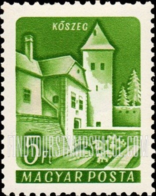 FindYourStampsValue: Castles: Koszeg, vertical