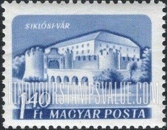 FindYourStampsValue: Castles: Siklos