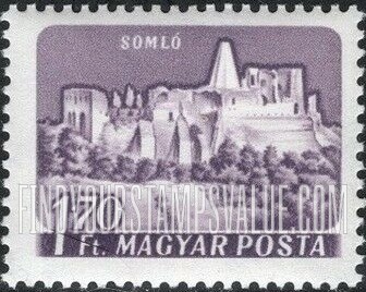 FindYourStampsValue: Castles: Somlo