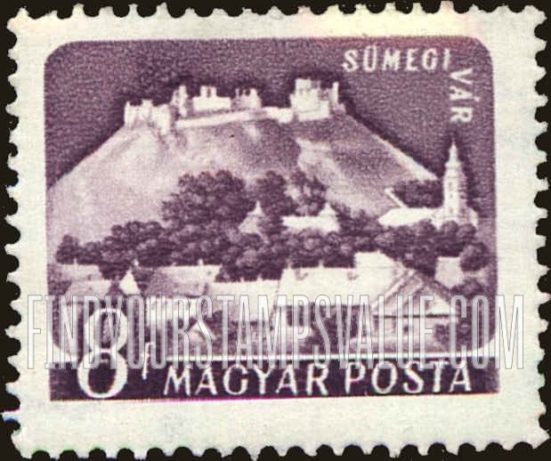 FindYourStampsValue: Castles: Sumeg Castle