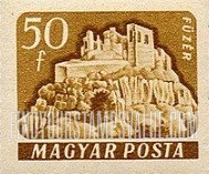 FindYourStampsValue: Castle Type of 1960: Fűzér
