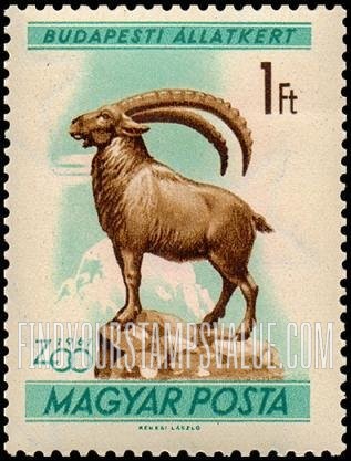FindYourStampsValue: Animals: Ibex