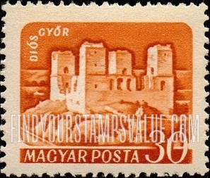 FindYourStampsValue: Castles: Diosgyor