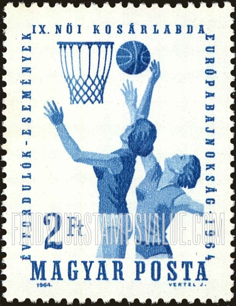 FindYourStampsValue: Women basketball players