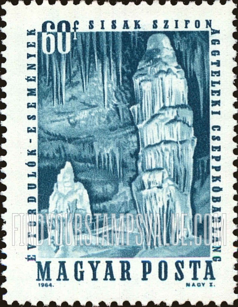 FindYourStampsValue: Aggtelek Cave scene