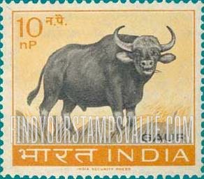 FindYourStampsValue: Republic of India: Gaur - भारत गणराज्य: गौर