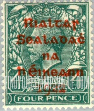 FindYourStampsValue: King George V: Red Overprint