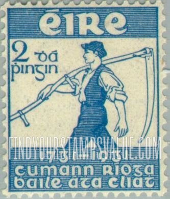 FindYourStampsValue: Farmer with Scythe