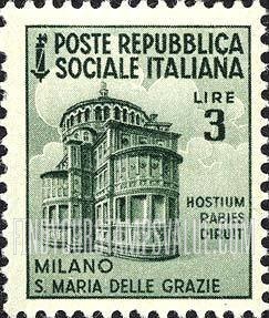 FindYourStampsValue: Basilica of St. Maria delle Grazie, Milan