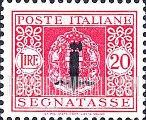 FindYourStampsValue: POSTAGE DUE - Coat of Arms: Overprinted