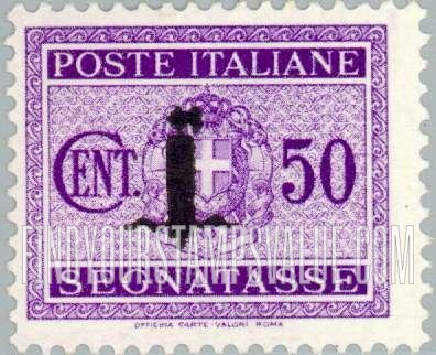 FindYourStampsValue: POSTAGE DUE - Coat of Arms: Overprinted