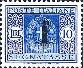 FindYourStampsValue: POSTAGE DUE - Coat of Arms: Overprinted