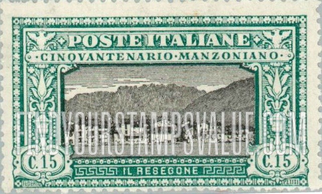 FindYourStampsValue: Fishing Scene