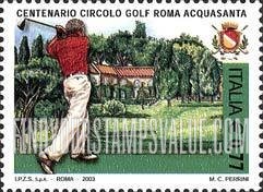 FindYourStampsValue: Acquasanta Golf Club, Rome, Centennial