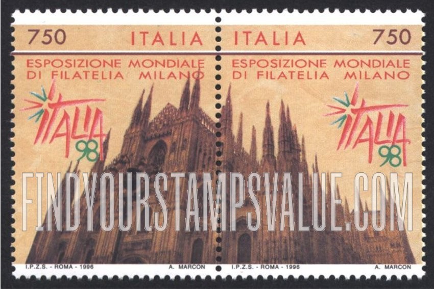 FindYourStampsValue: Cathedral of Milan