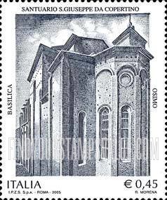 FindYourStampsValue: San Giuseppe da Copertino Basilica