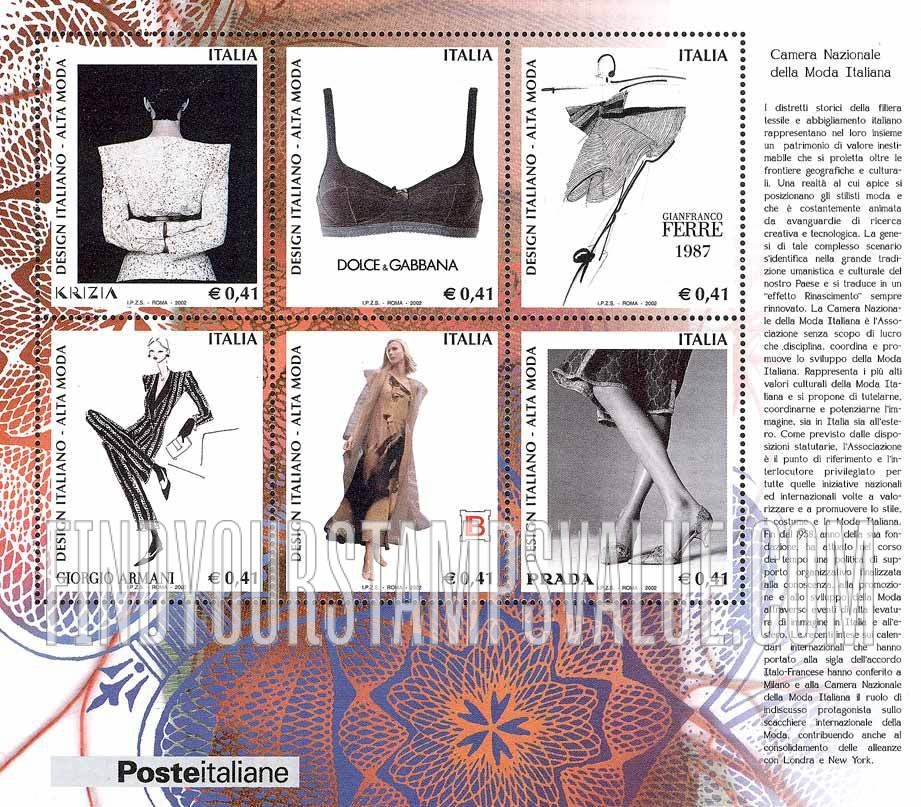 FindYourStampsValue: Italian Design