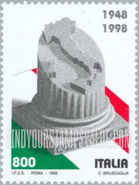 FindYourStampsValue: Constitution, 50th Anniversary