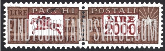 FindYourStampsValue: PARCEL POST - Pacchi Postali