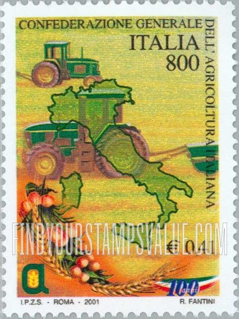 FindYourStampsValue: General Agricultural Confederation