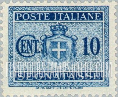 FindYourStampsValue: POSTAGE DUE - Coat of Arms